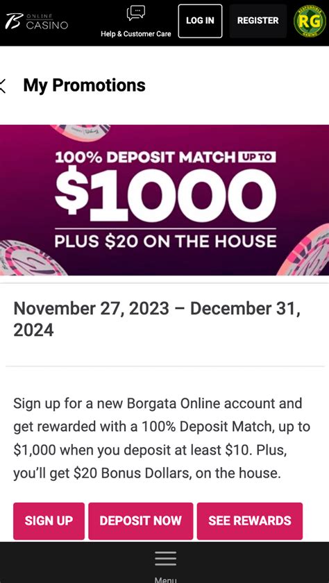 Borgata Casino Promo Code 2024 –  No Deposit